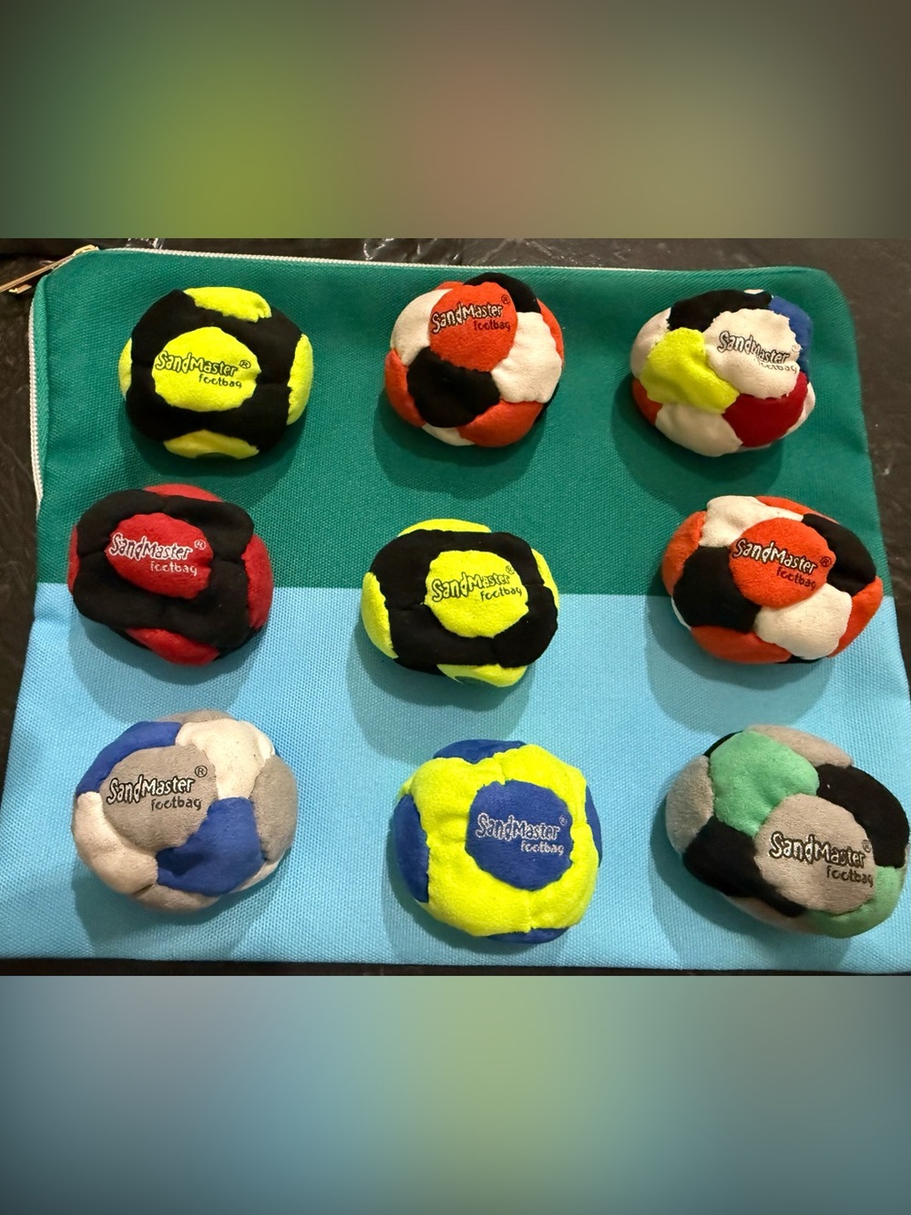 Sandmaster Footbag Hacky  Sack-Individual listings in closet